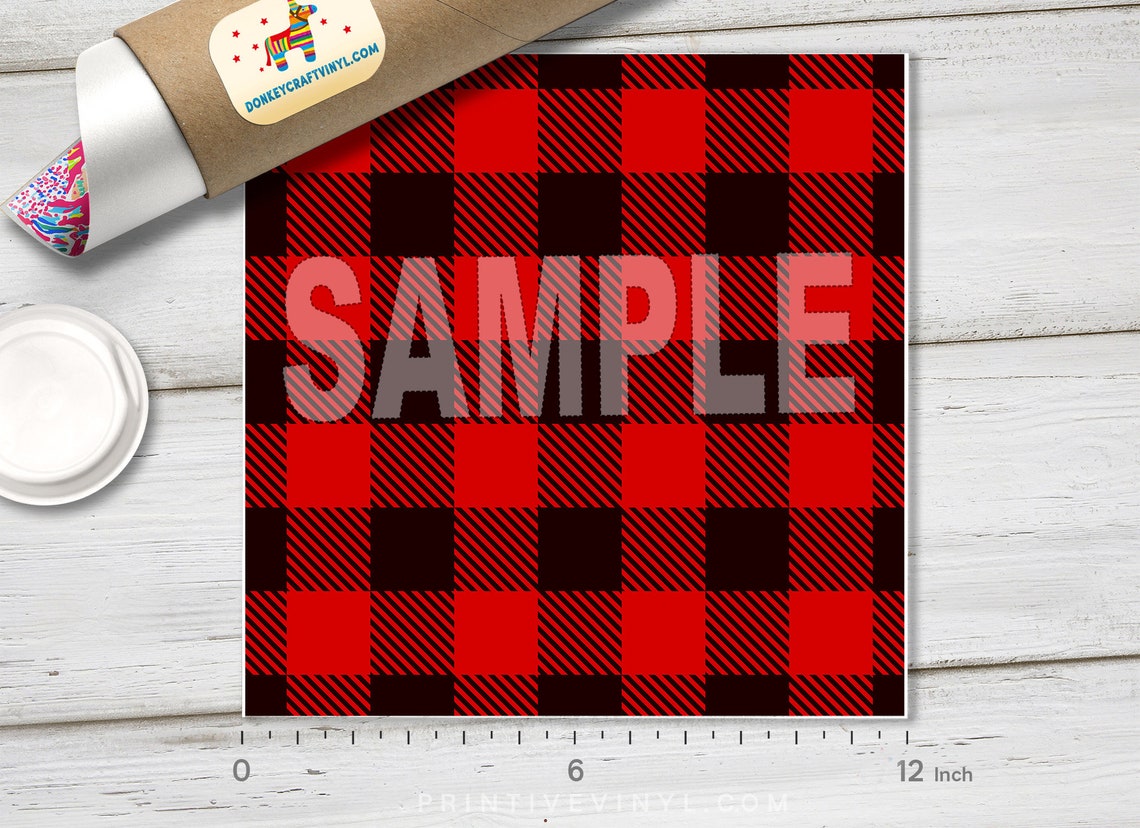 buffalo plaid htv amazon
