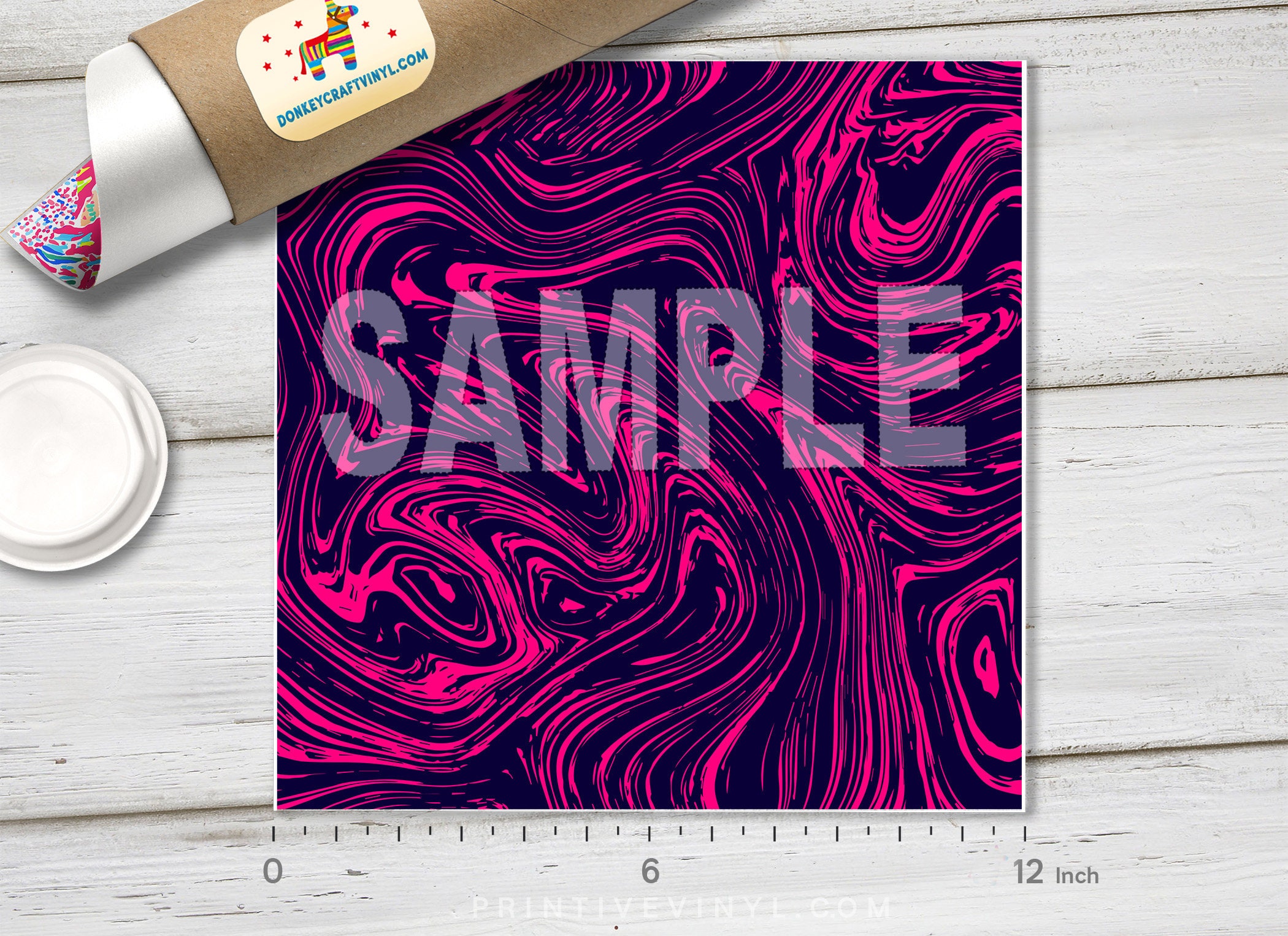 Abstract Pattern Htv Fuchsia Abstract Marble Patterned HTV, Printed Vinyl, Pattern Vinyl ...