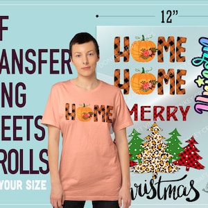 Custom DTF Transfer Gang sheets| Custom Personalized DTF Transfer, T-shirts heat Transfer, Ready for Press Heat Press Transfers