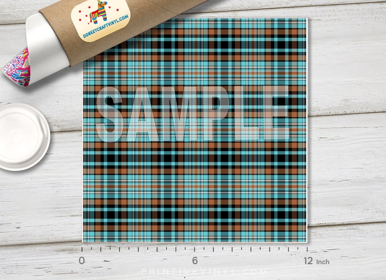 tartan plaid htv