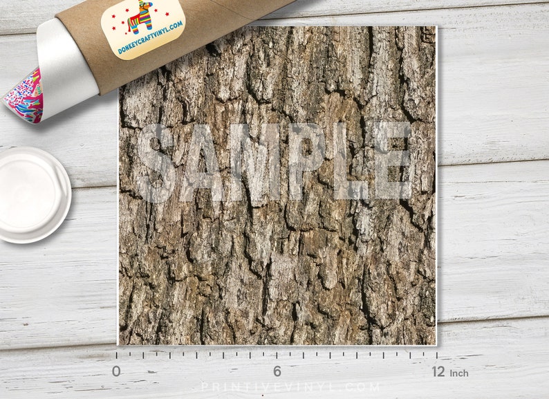 wood bark printed vinyl pattern vinyl iron on vinyl siser etsy