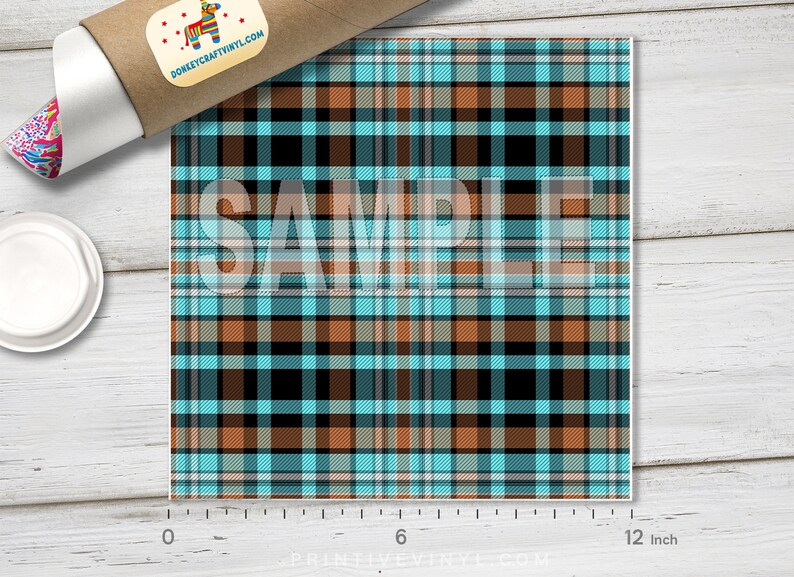 tartan plaid htv