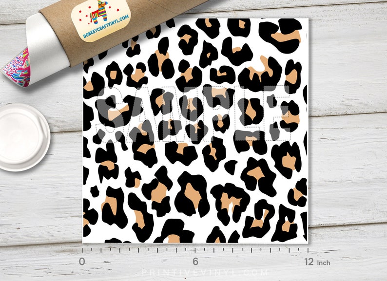 leopard vinyl htv