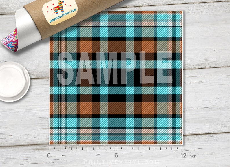 tartan plaid htv