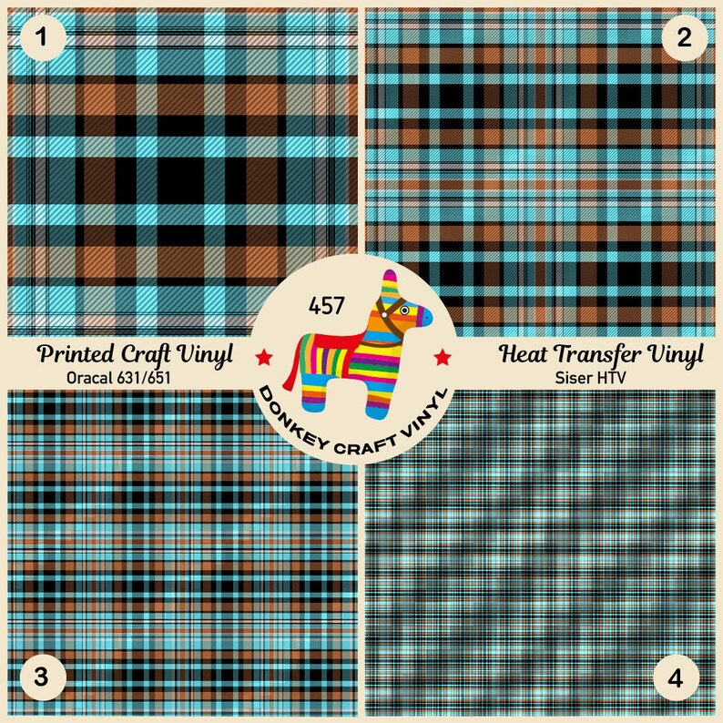 tartan plaid htv