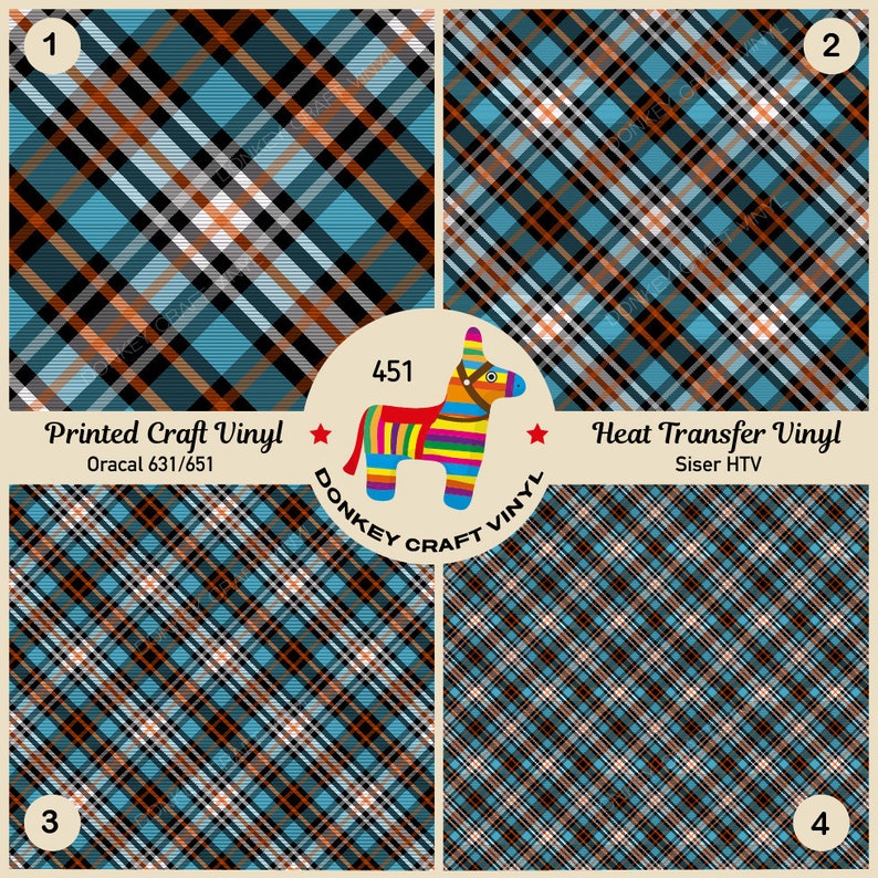 tartan plaid htv