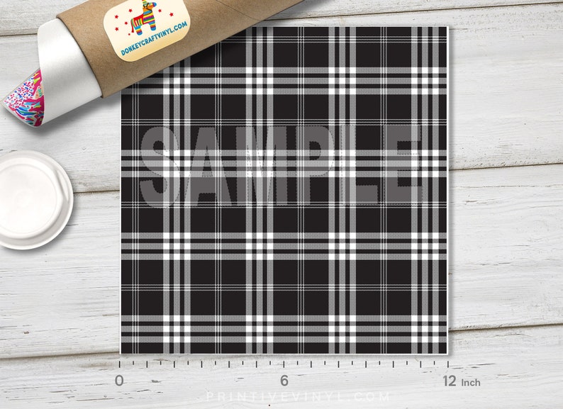 tartan plaid htv
