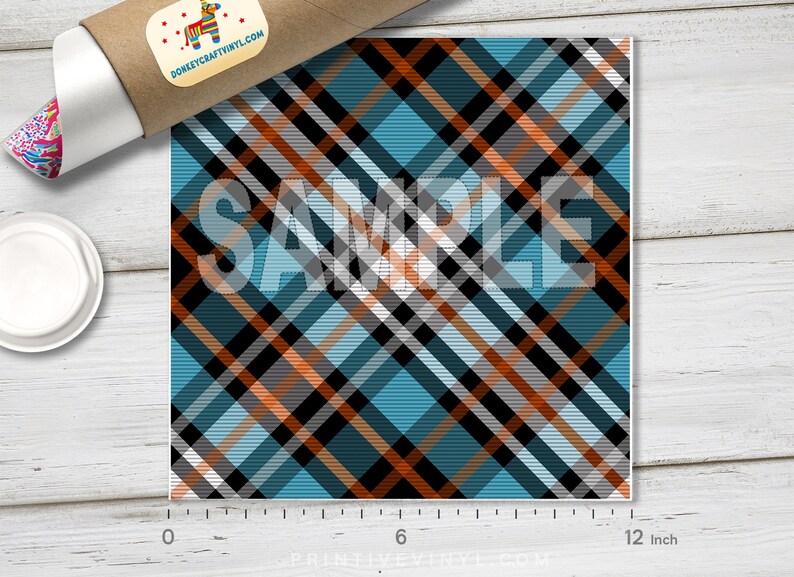 tartan plaid htv