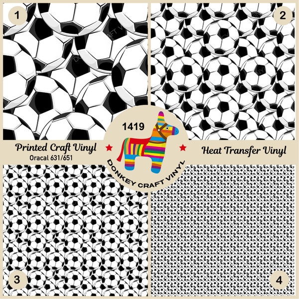 Soccer Ball Vinyl Pattern Etsy