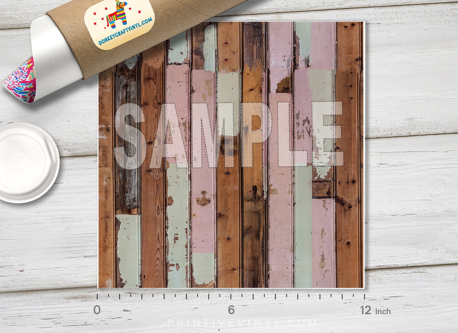 Vintage Wood Printed HTV Pattern HTV Siser Heat Transfer Etsy