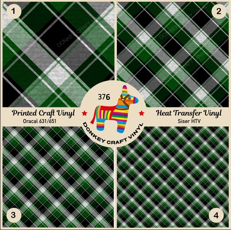 tartan plaid htv