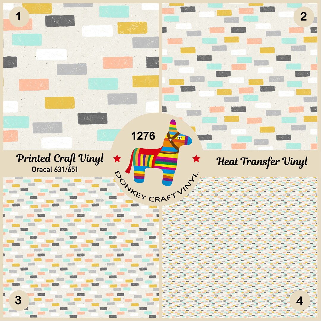 Abstract Brick Printed HTV, Pattern Vinyl, Patterned Vinyl, Glitter ...