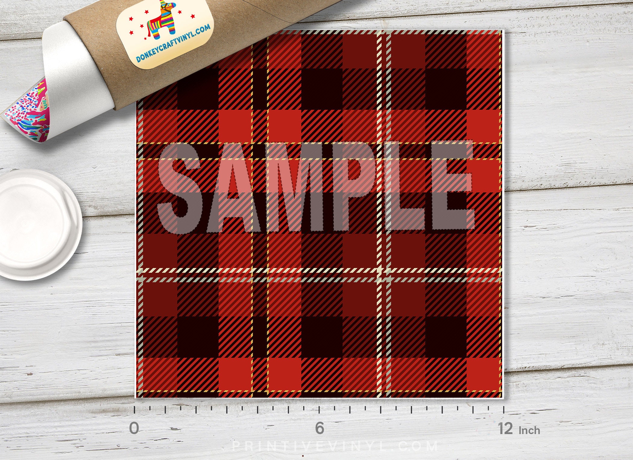 tartan plaid htv