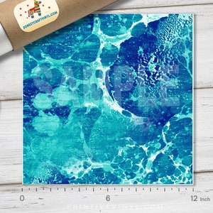 Abstract Pattern Htv Abstract Blue Marble Printed HTV, Pattern Vinyl, Iron on Vinyl, Glitter ...