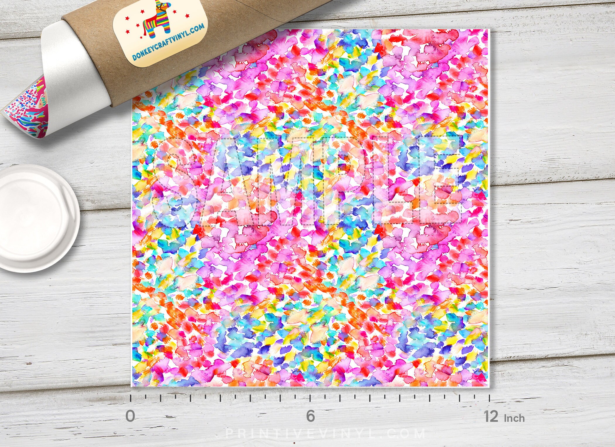 Pattern Htv Printed Abstract Watercolor Printed HTV Pattern HTV Iron on Vinyl - Etsy