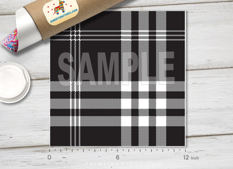 tartan plaid htv