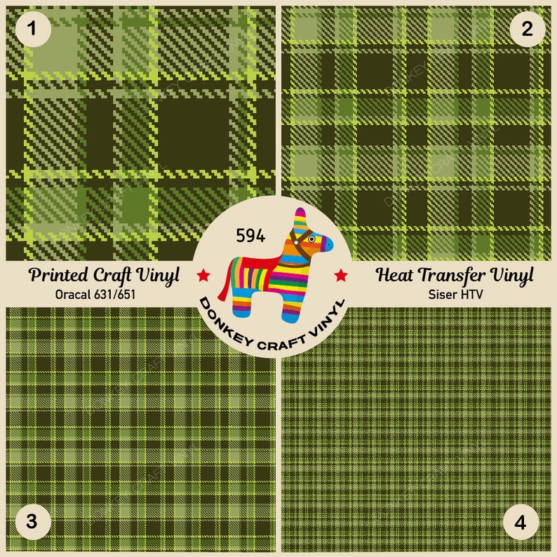tartan plaid htv