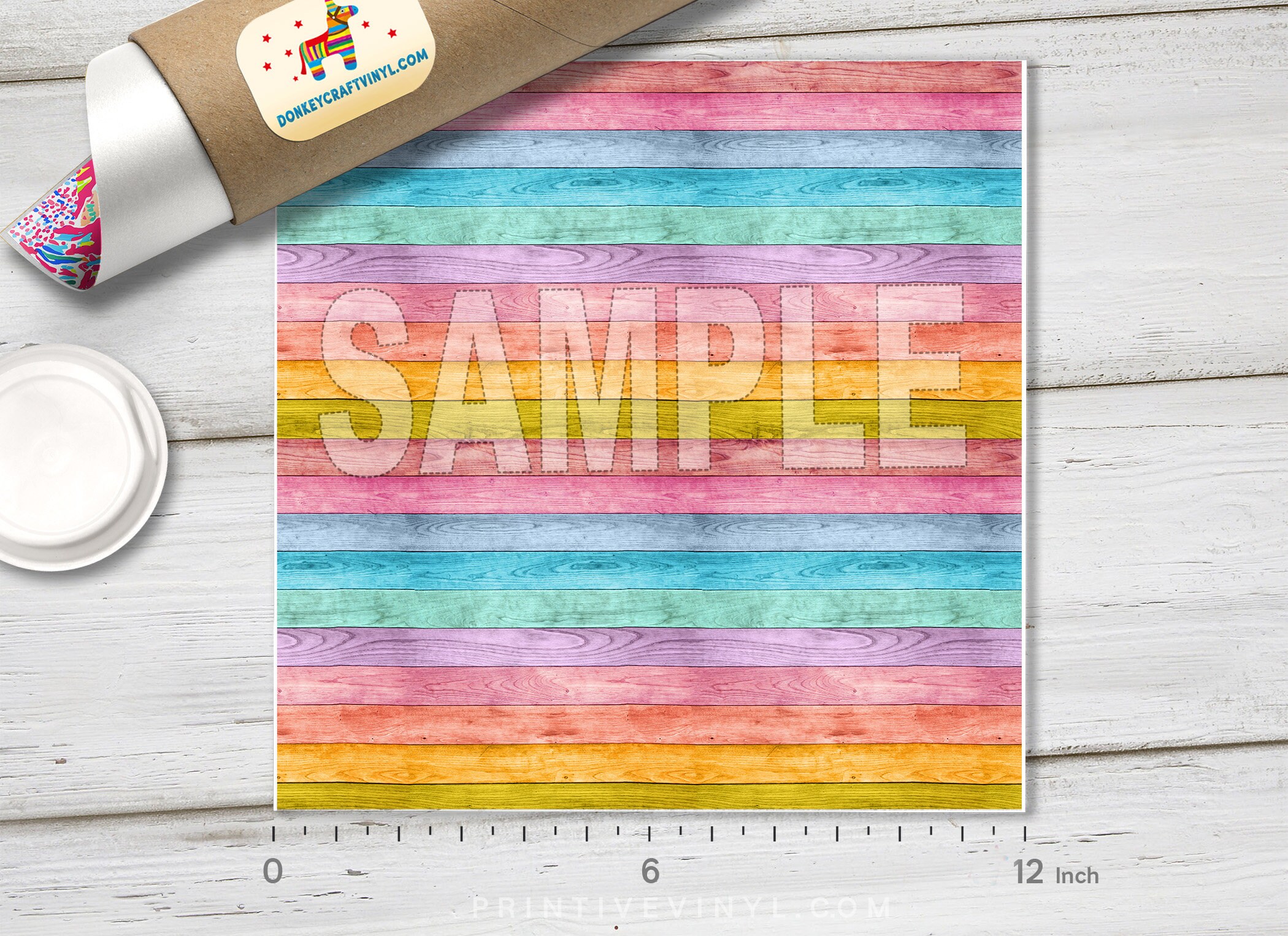 Colored Wood Panels Printed HTV Patterned Vinyl Pattern HTV Etsy