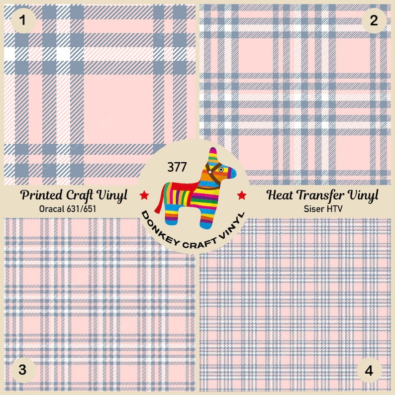 tartan plaid htv