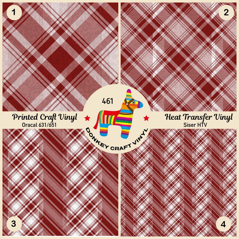 tartan plaid htv