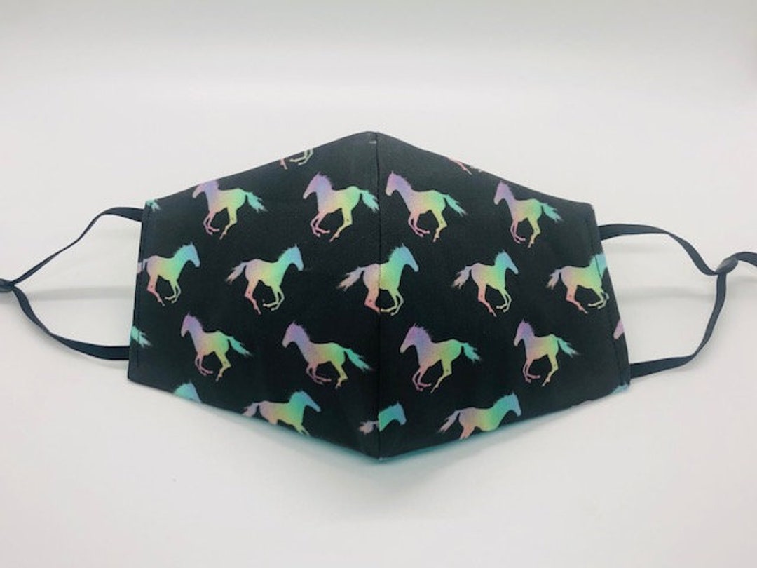 Horse Face Mask, Horses Mask, Horse Lovers Gift, Pony Face Mask Etsy