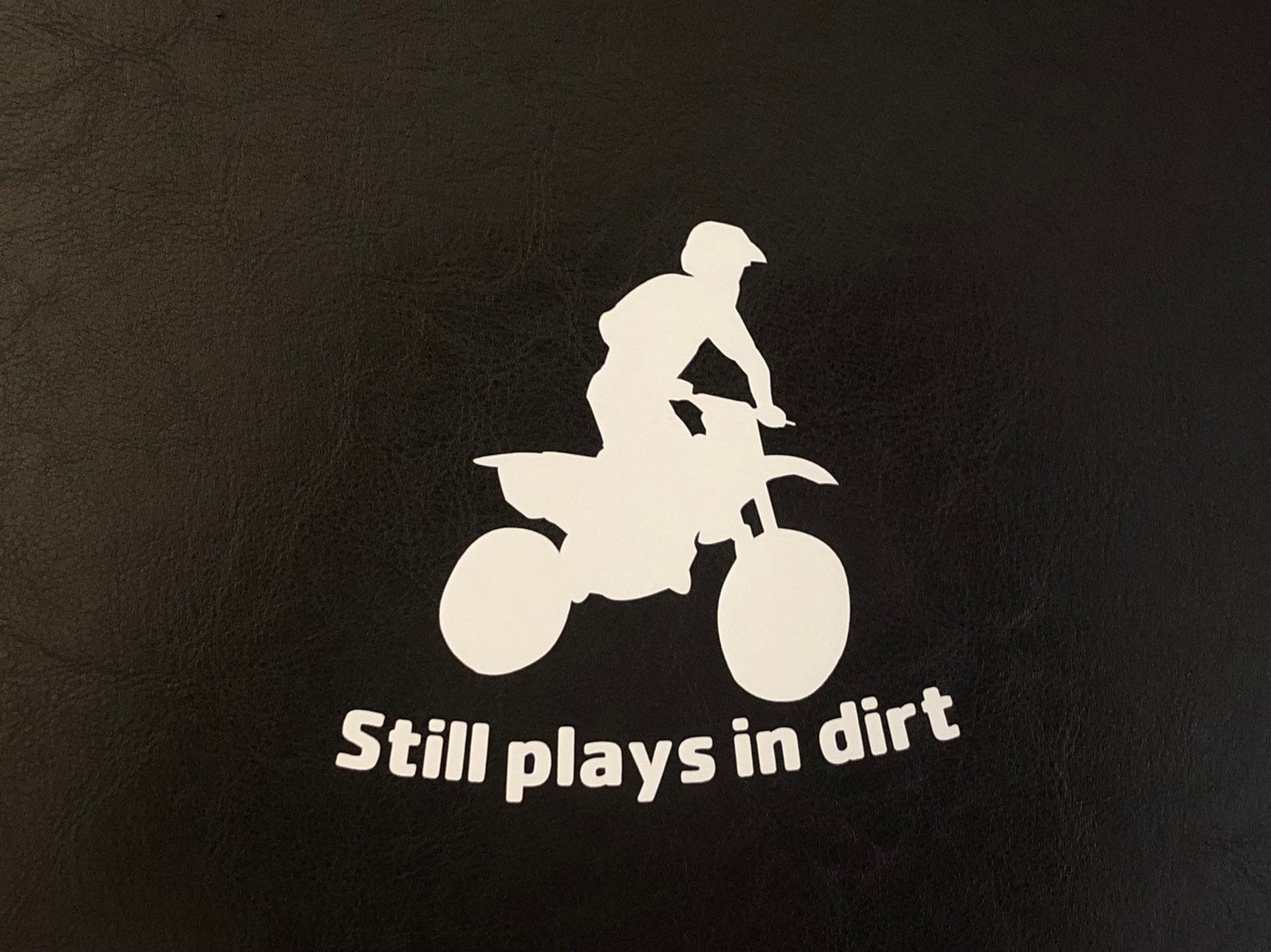 Dirt Bike Decal Motocross Sticker Boy Party Barnyard Party Dirt Bike Dad Dirt Biking Unique Guy Gift