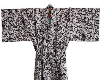Kimono Black & White Gr. L