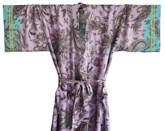 Kimono Paisley lilac size. M/L