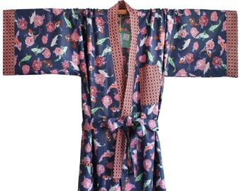 Kimono Koi & Dahlien Gr. M/L