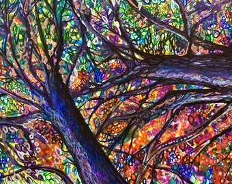 Autumn Trees: Falling Forward Reaching Back