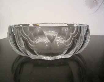 Vintage leaded Crystal bowl