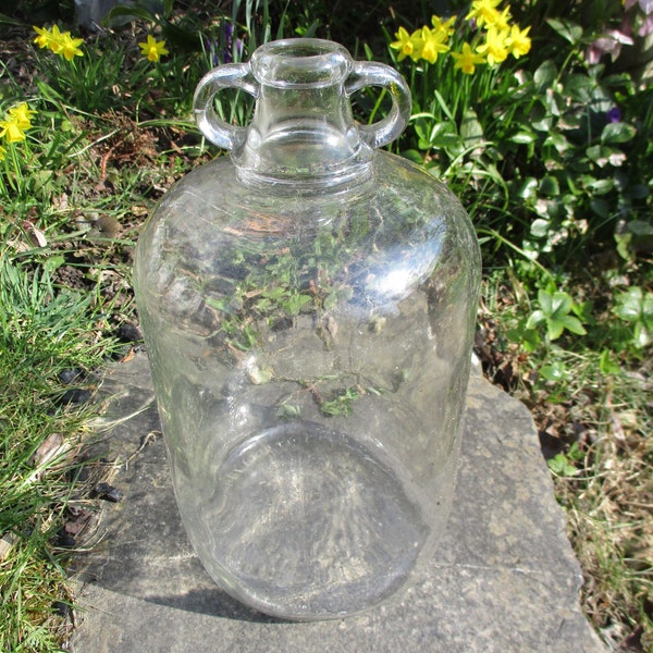 Ballonflasche, Apotherkerflasche, Glasballon, Wein, Gärung, Vase, vintage