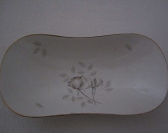 Rosenthal bol antique vintage, bol de fruits porcelaine blanc allemand bavarois fleur fleur bol