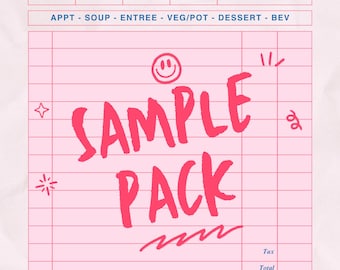 Sample pack, try before you buy, cookies