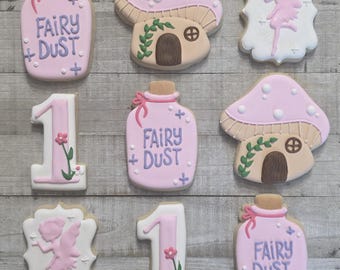 Fairy 1st Birthday theme, Fairytale party, Magical fairies, Birthday, Butterflies, 1 dozen