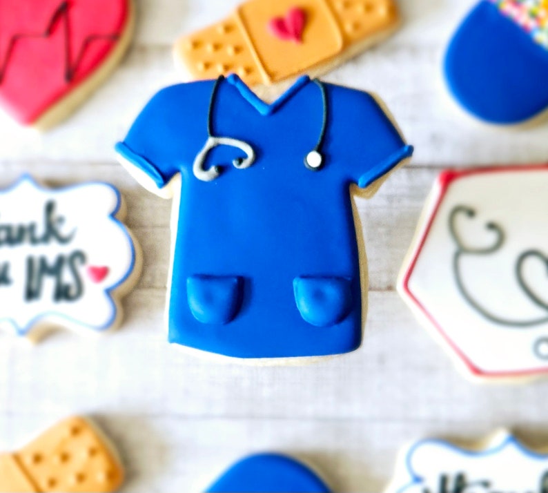 Nurse Iced Cookies image 7