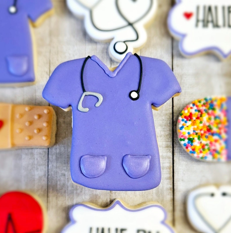 Nurse Iced Cookies image 10