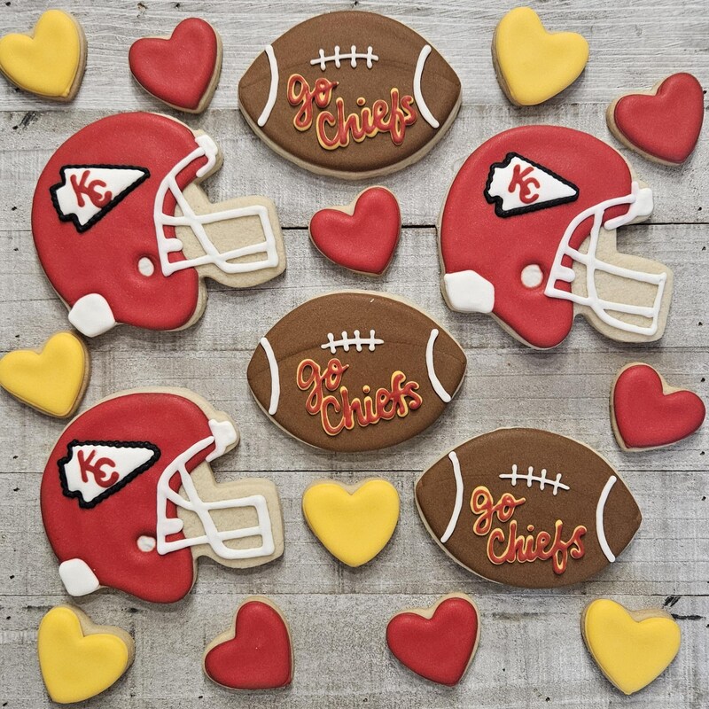 Football Cookie - Etsy