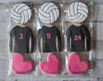 Sports Pack, Cookies, Party Favors, Team Treats, Senior Night, Single pack of 3