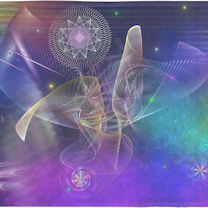 Birth of the Virtues (60x80 Meditation Blanket)