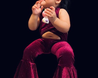 selena maroon jumpsuit