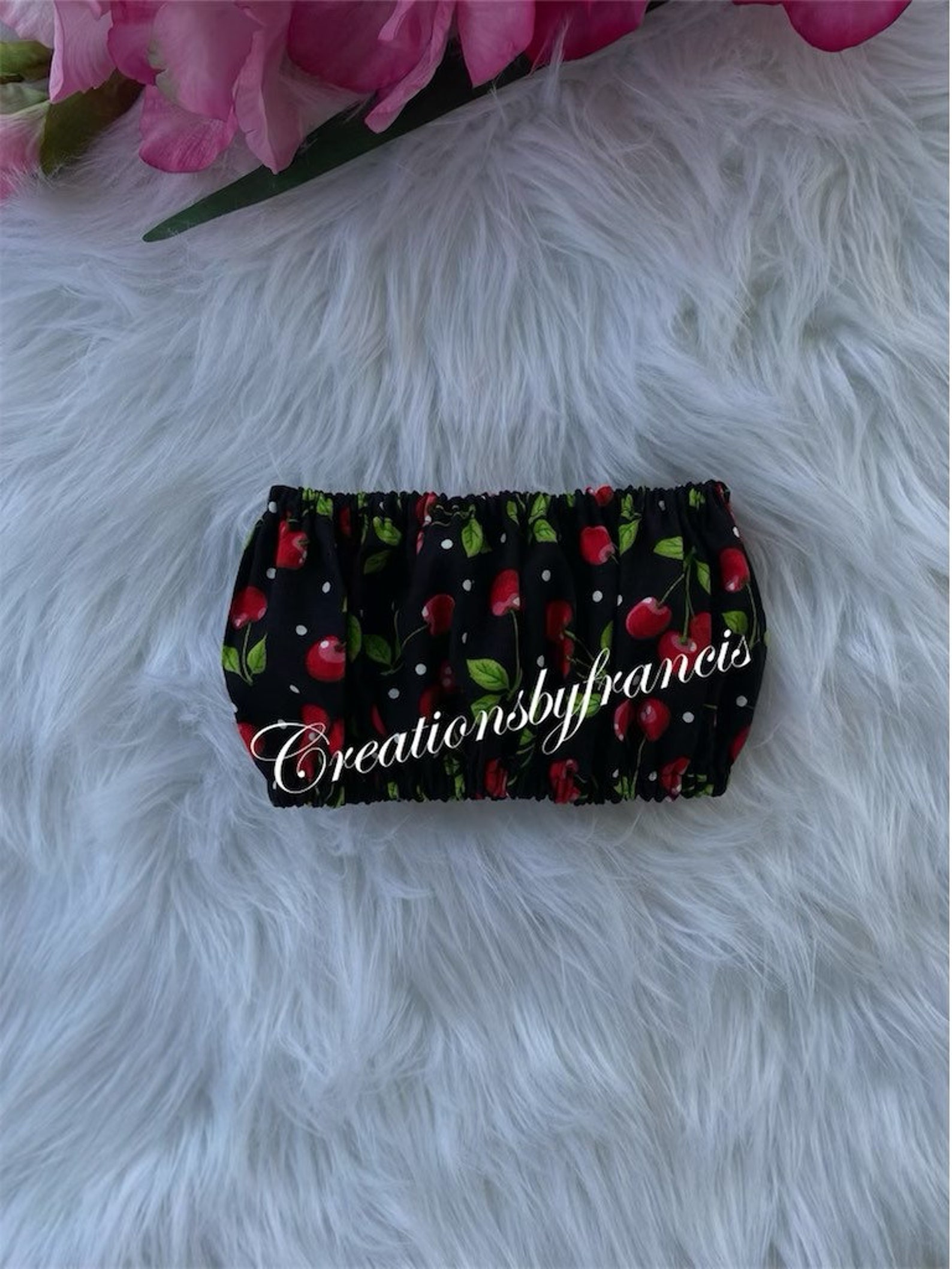 Baby Tube Tops Cherry Top Cherry Tube Top Baby Halter Crop Etsy