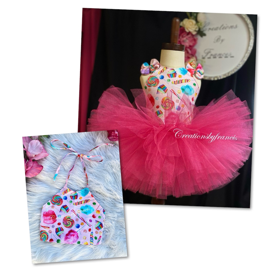 Girls /baby Halter Top and Tututoddler Halter Topbaby Halter Etsy