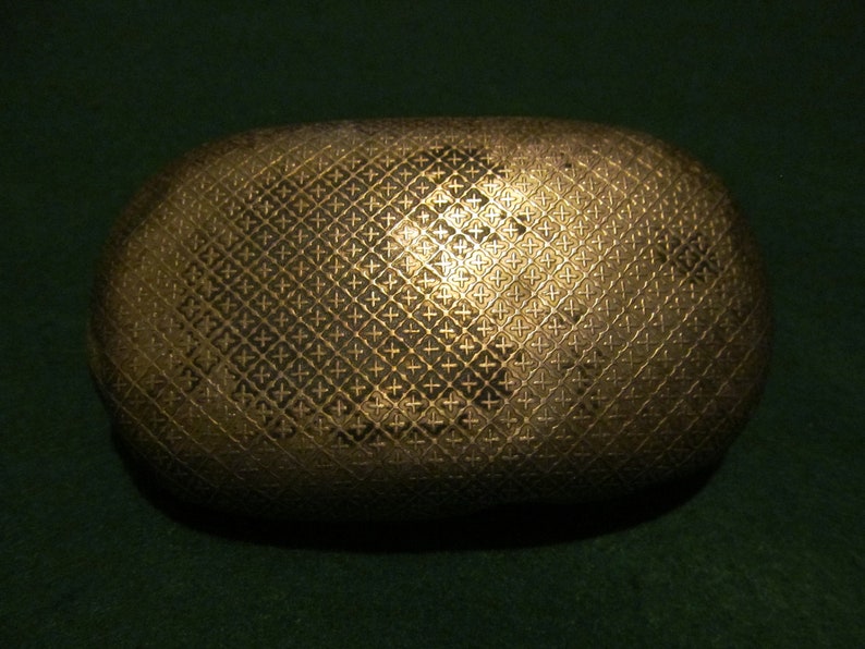 74.3 grams See Below Monogrammed AS IS No Maker Mark Vintage Sterling Silver Hinged JewelryTrinketRing Box
