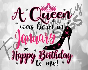 Download Birthday queen svg | Etsy