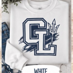 Gull Lake Blue Devils Crewneck Sweatshirt | GL Trident School Spirit (Printed to Order)