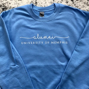 University of Memphis Sweatshirt - U of M - Memphis Tigers - Alumni