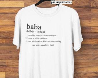 Baba Shirt - Baba - Fathers Day
