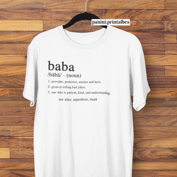 Baba Shirt - Baba - Fathers Day