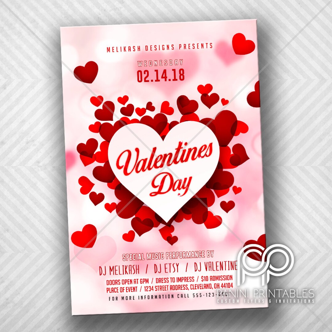 Valentines Day Invitation - Valentines Day Party - Etsy Valentines Day Invitation - Valentines Day Party - Etsy